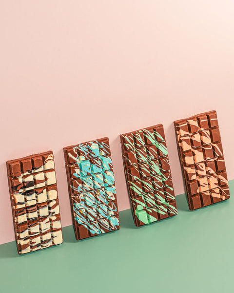 Dubai Knafeh Chocolate Bars Bundle (4 bars)