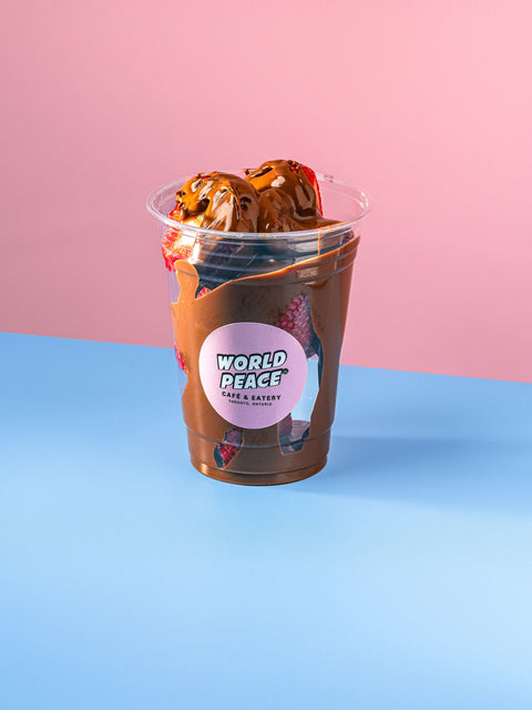 Chocolate Strawberry Cup