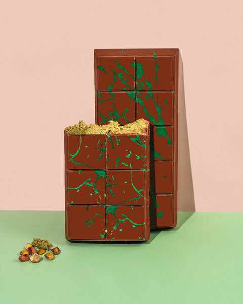 Dubai Knafeh Pistachio Chocolate Bar