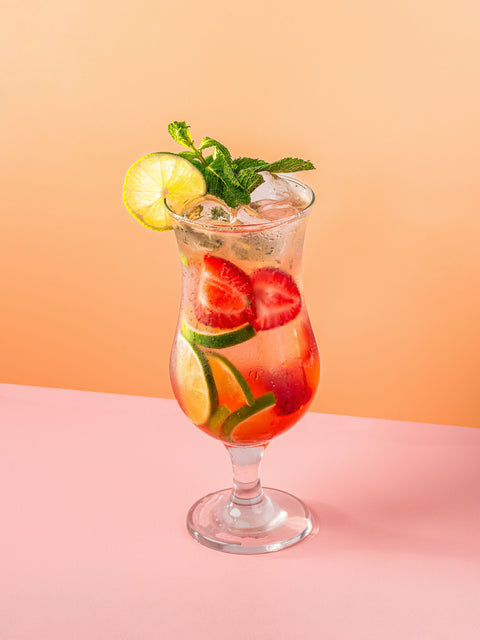 Strawberry Lime Refresher