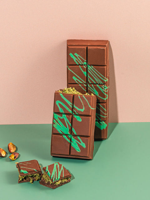 Dubai Knafeh Pistachio Chocolate Bar