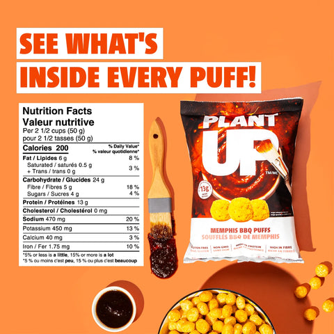 PlantUP Memphis BBQ Puffs