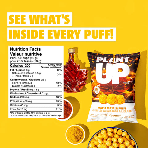 PlantUP Maple Masala Puffs
