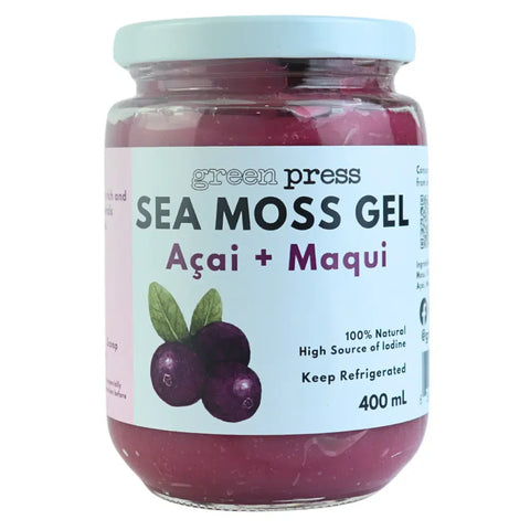 Sea Moss Gel: Acai + Maqui
