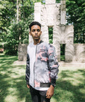 Camo Bomber Jacket - World Peace Initiative