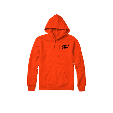 WORLD PEACE ORIGINAL HOODIE / ORANGE - World Peace Initiative