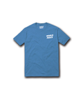ORIGINAL TEE / WHITE ON BLUE - World Peace Initiative